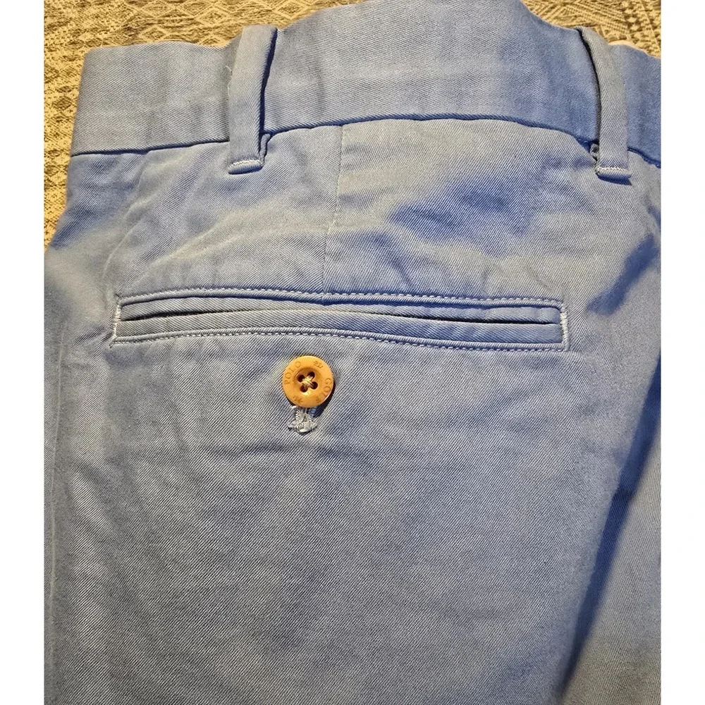 Polo Ralph Lauren Men's Golf Shorts Sz 40 Magnolia Lane Blue Classic Fit Stretch